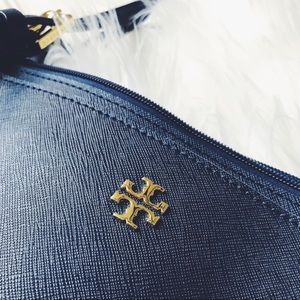 navy tory burch york tote